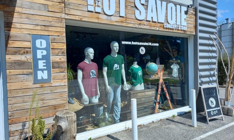 Acheter T-shirts 100% savoyards à Saint-Jorioz et sa région. HOT SAVOIE 74